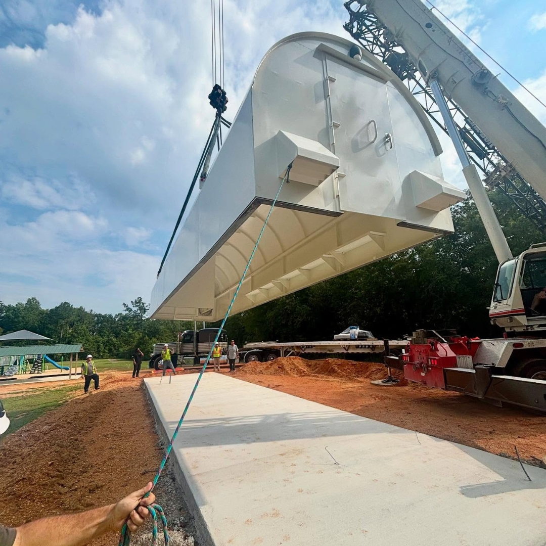 safe-t-shelter commercial install from instagram